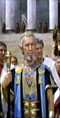Sosigenes as Cleopatra's tutor, portrayed by Hume Cronyn in the 1963 movie 'Cleopatra'.